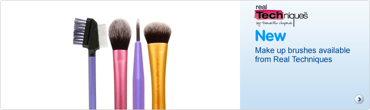 New Make Up Brushes available from Real Techniques